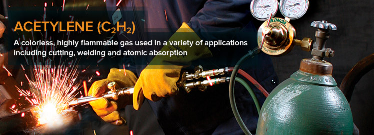 کاربرد گاز استیلن - مجتمع ترکیب گاز پارس